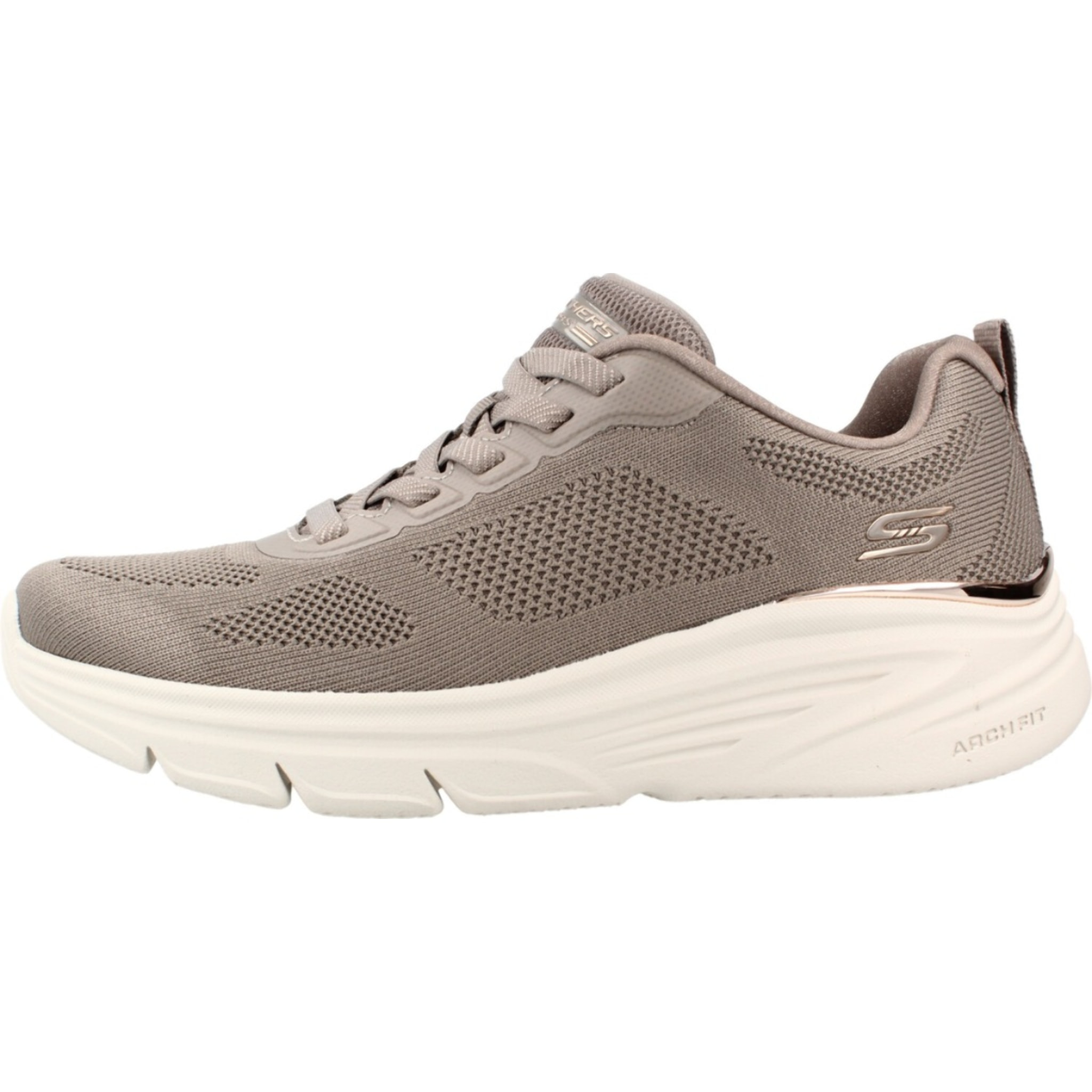 Sneakers De  Mujer Bobs Arch Fit Elev8 Beis