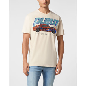 PHILIPP PLEIN T-Shirt Round Neck RACING
