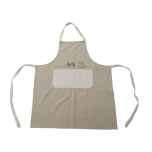 GREMBIULE BELLE FLEUR OFFICINE 55 MARRONE