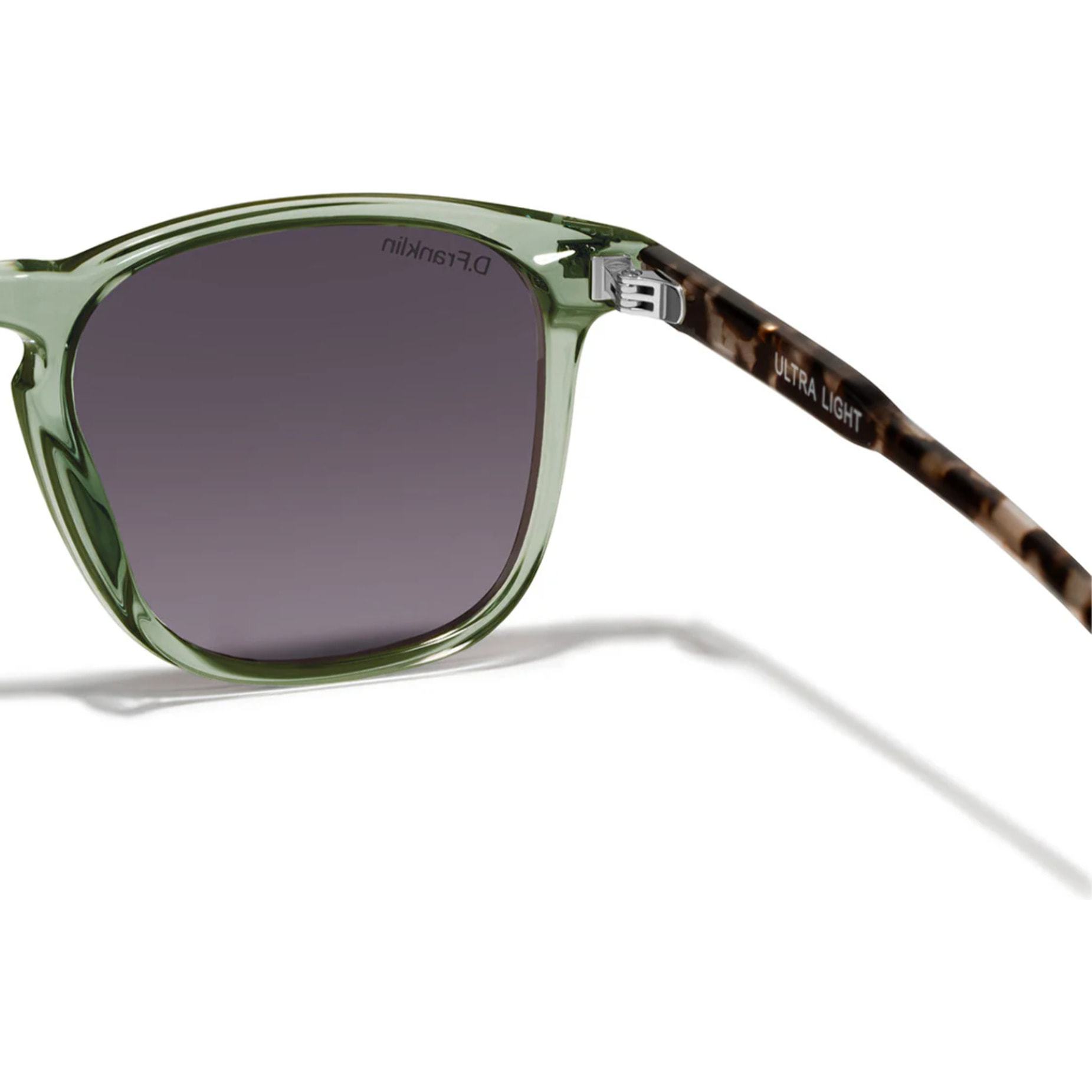 Gafas De Sol D. Franklin Ultra Light SQ Med Crystal   Grad Smoke