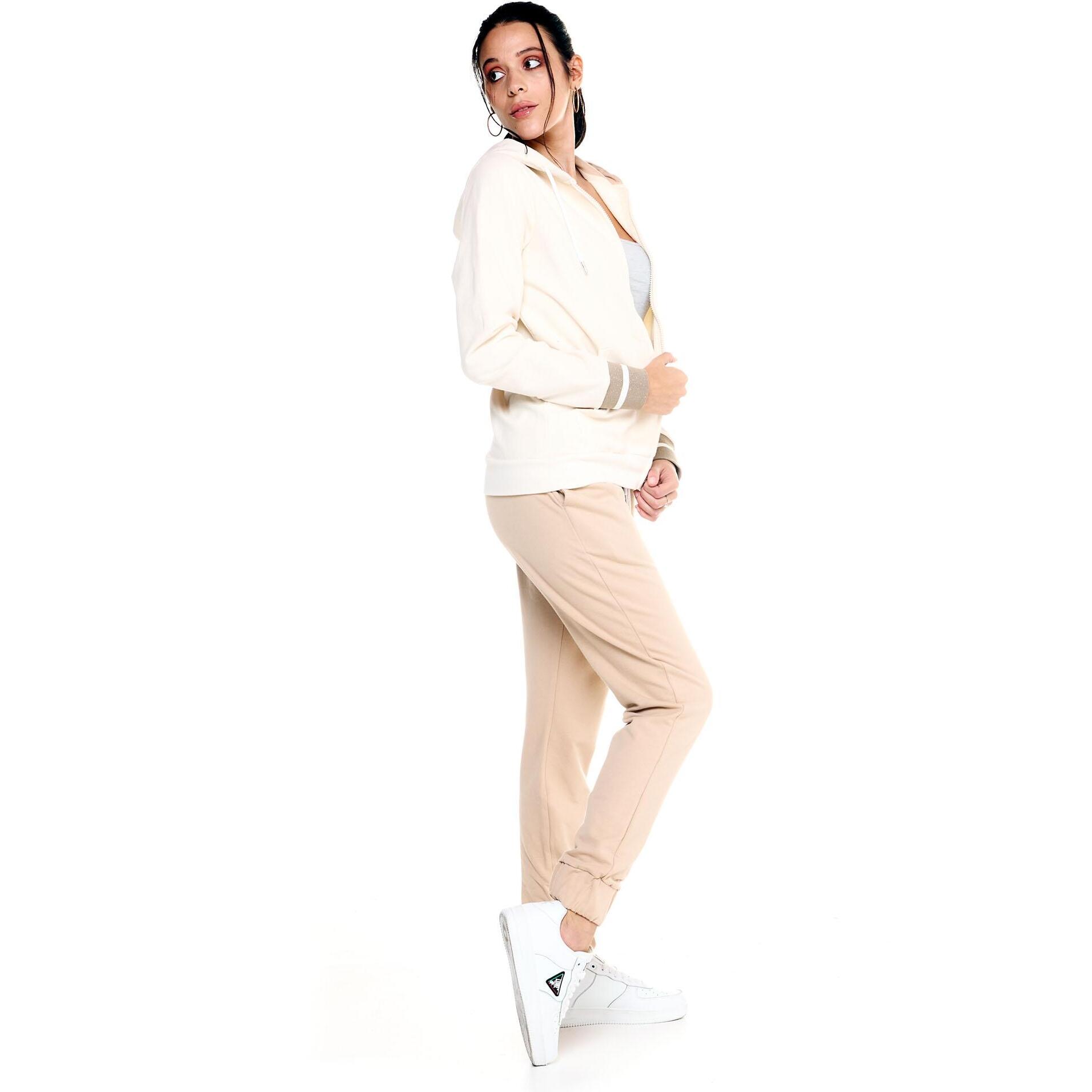 Tuta Leone con cappuccio da donna tuta con zip intera Greyss