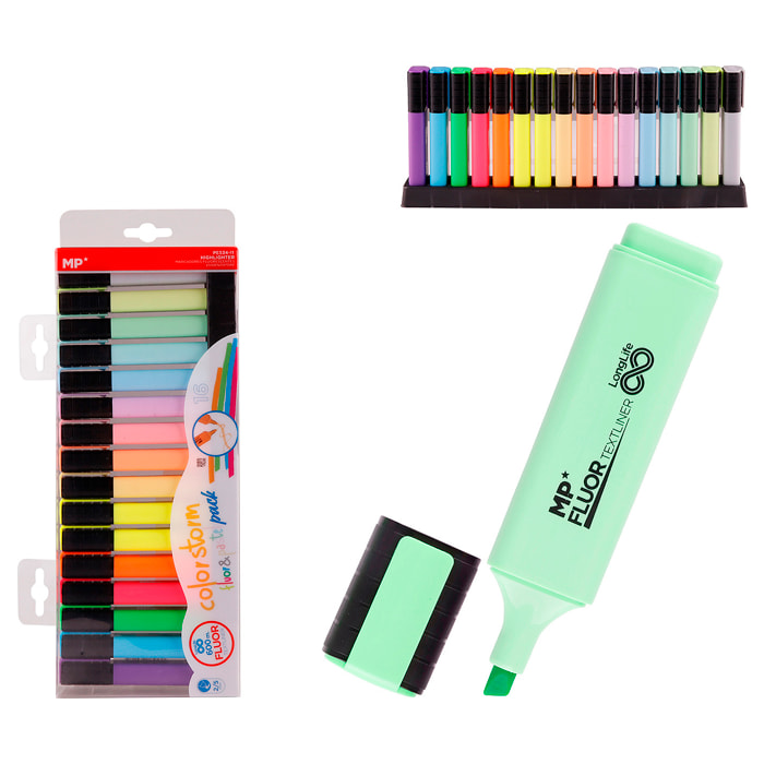 MARCADOR COLOR STORM PACK 16 Uds.
