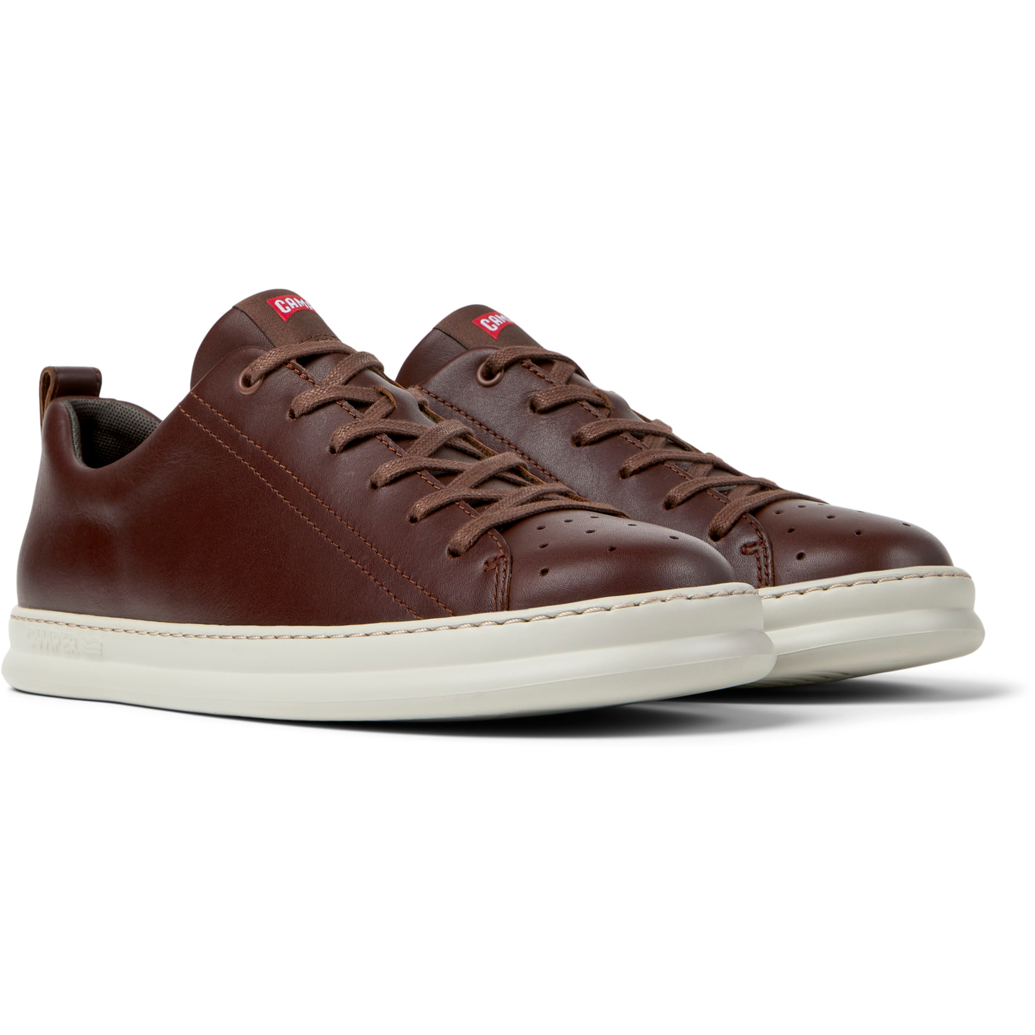 Zapatillas - CAMPER Runner Four - Marron - Cuero liso