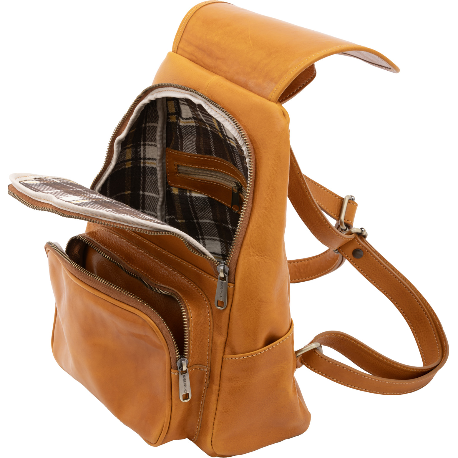 Borsa a spalla  da donna In Vera pelle Made in Italy 34x26x16 cm