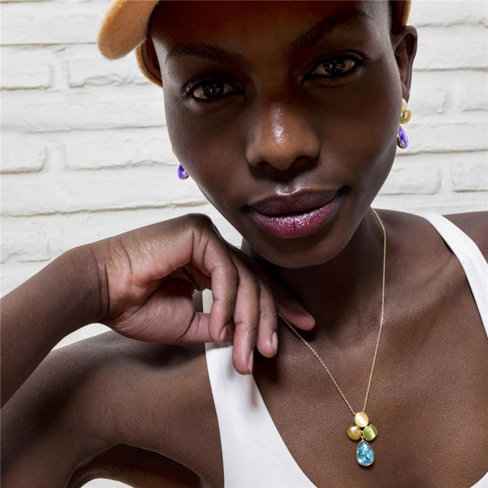 Collar Lux by Lux acabado en oro amarillo 18K