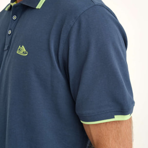 Polo MUNICH Slam lifestyle hombre de algodón navy