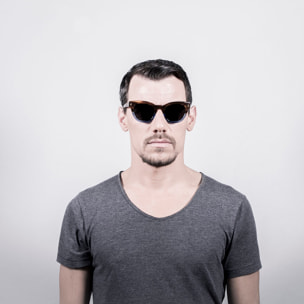 Gafas de sol PALO ALTO INSPIRATION V - Marrón y azul / Ahumada