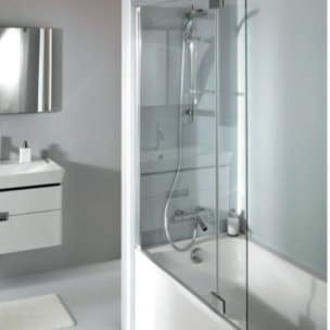 Baignoire Evok + pare bain