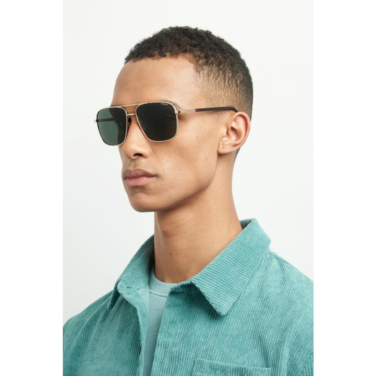 Gafas de Sol Polaroid PLD 4128/S/X J5G Polarizadas de Metal Hombre 60 mm
