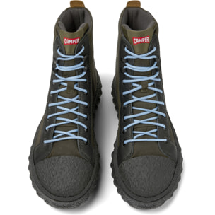 Botines - CAMPER Ground - Verde - Tejido técnico / Cuero