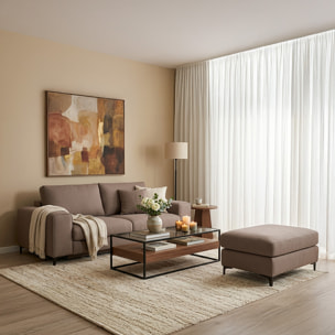 Pouf Fiesole Tissu