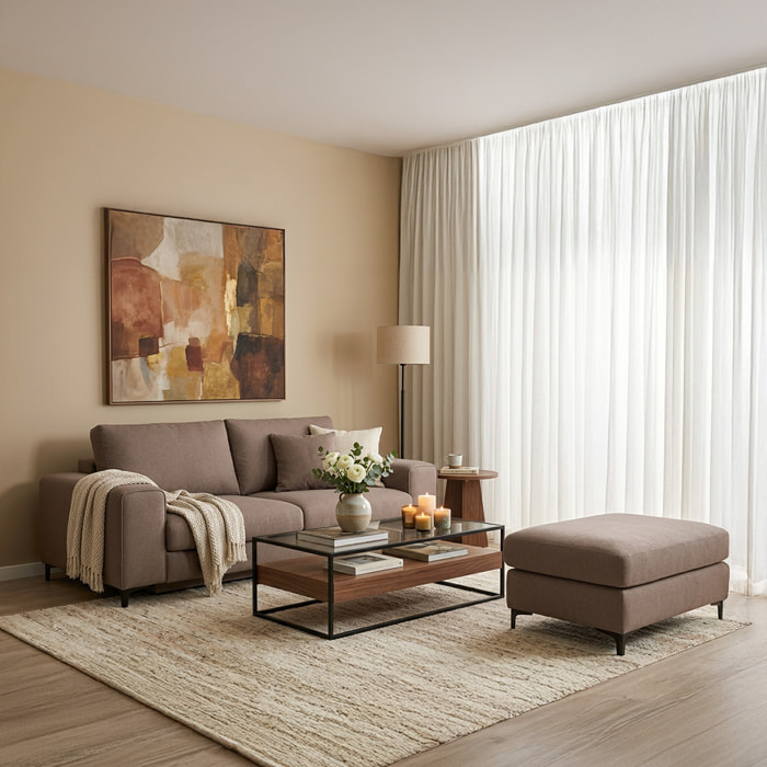 Pouf Fiesole Tissu