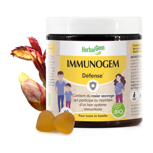 Herbalgem- Gummies ImmunoGem - Bio - 60 gommes