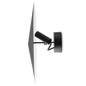 CLAP Projecteur applique/plafonnier noir 6W 3000K 38º avec écran