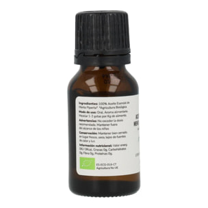 Aceite esencial de Menta Piperita Bio Planeta Huerto 15 ml