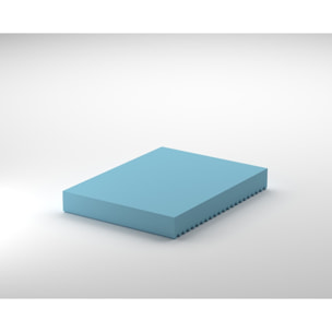 Materasso Waterfoam,traspirante ,ergonomico, zone differenziate,90x190x24 cm