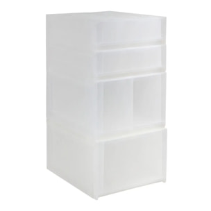 Tour de rangement Tide'n Stack 4 tiroirs