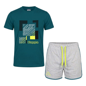 Completo Corto Uomo KAPPA Cotone Jersey