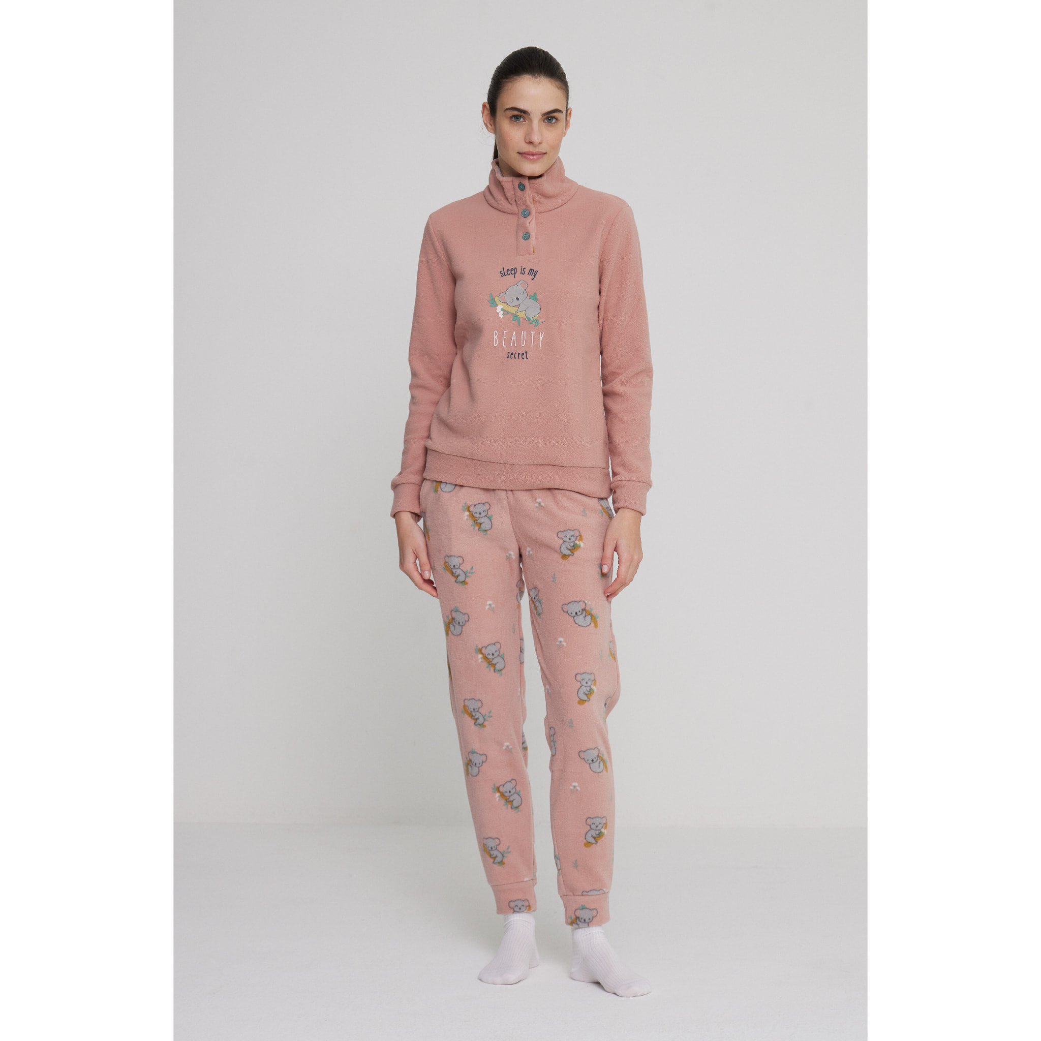 Pigiama donna micropile koala Noidinotte