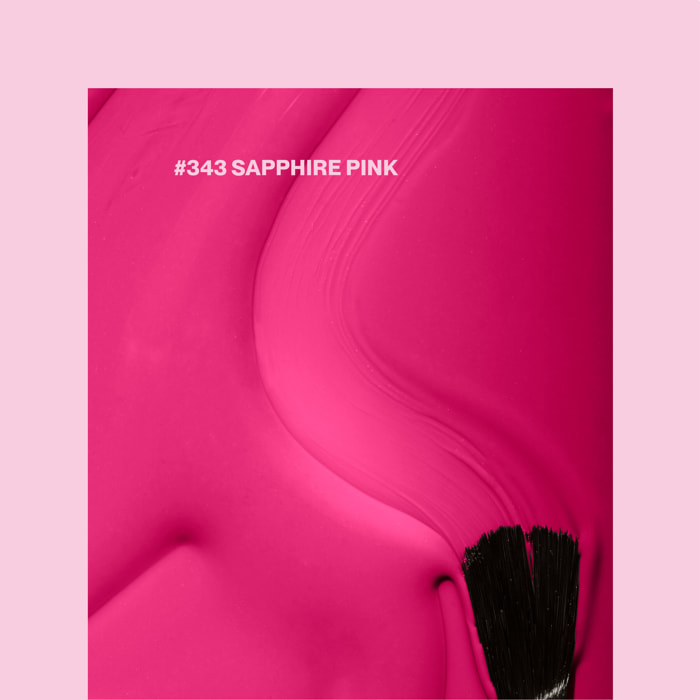 Vernis semi-permanent - 343 Sapphire Pink - 15 ml