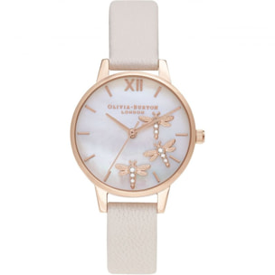 Reloj Olivia Burton OB16GB01 Mujer Analogico Cuarzo con Correa de Piel