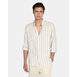 CAMISA SPIKED STRIPE