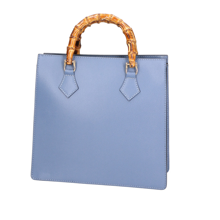 Borsa a mano da Donna Lorenza in Vera Pelle Made in Italy 30x28x11 cm