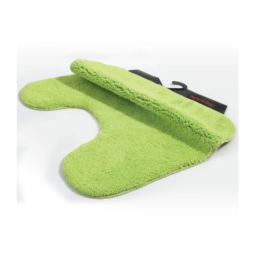 Tapis de bain Coton CAROLINA Vert Kiwi Spirella