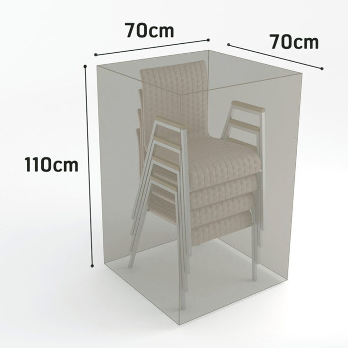 Funda Protectora Silla 70x70x110 Cm