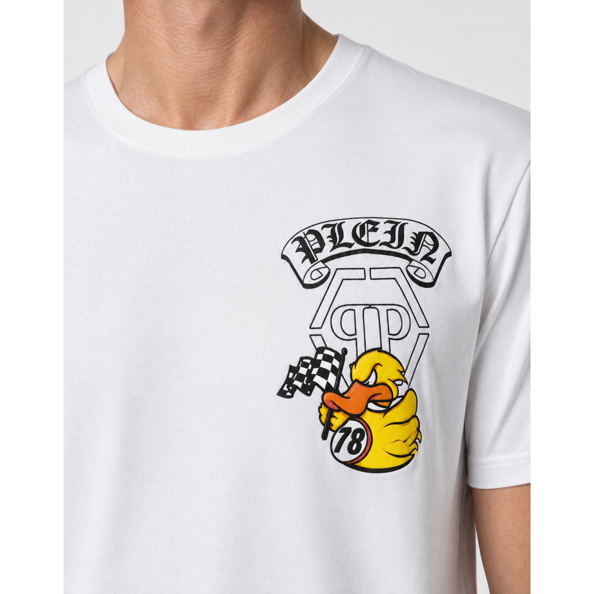 PHILIPP PLEIN T-shirt girocollo a maniche corte DUCK