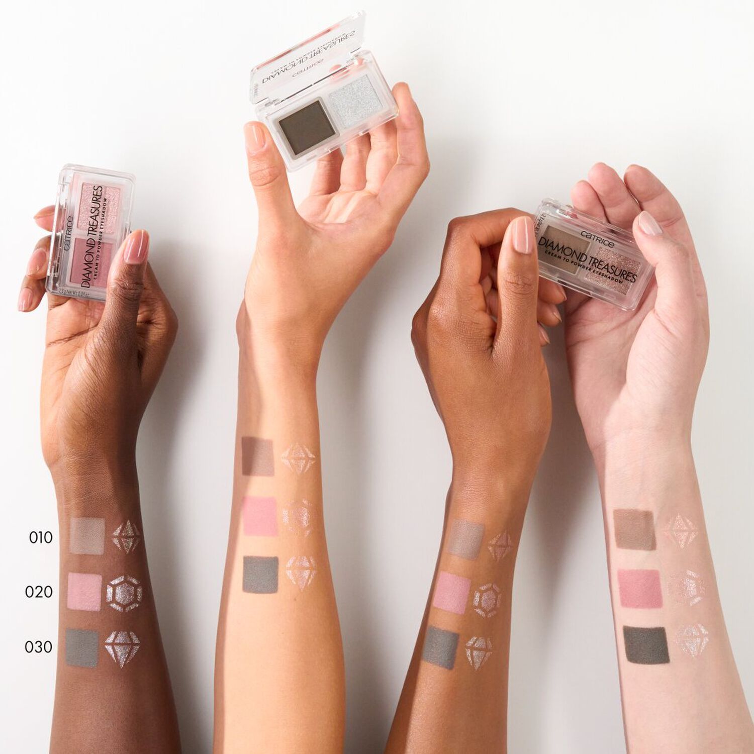 Diamond Treasures - Duo Fard à Paupières Cream to Powder