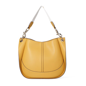 Borsa a spalla da donna - Modello False - 100% pelle riciclata - 30.0 x 26.0 x 10.0 cm