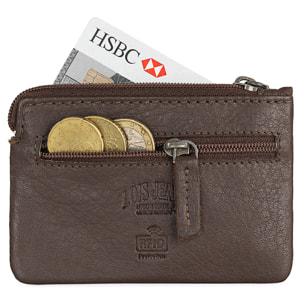 Monedero Piel Hombre Lois Durham Marron-Tan