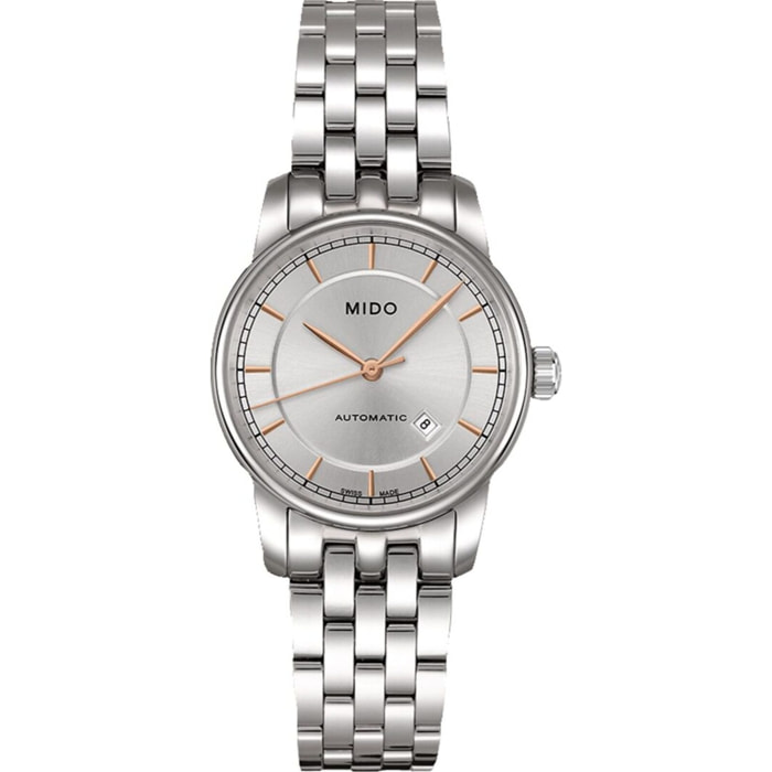 Reloj Mido M76004101 Mujer Analogico Automatico con Correa de Acero inoxidable