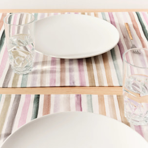 Lot de 2 sets de table Naiara 4-100 50x40 cm