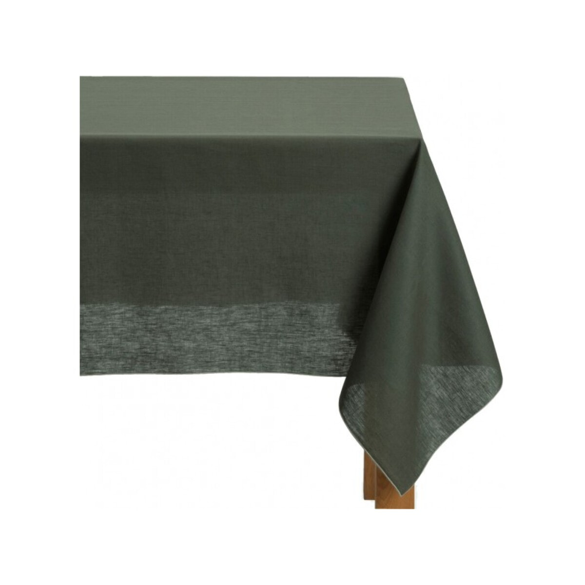 Nappe carrée en tissu 170x170 cm lin et coton - MILA