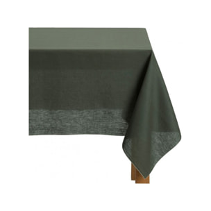 Nappe carrée en tissu 170x170 cm lin et coton - MILA