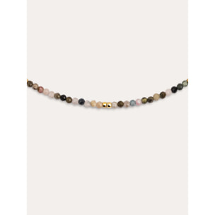 Collar Eloise Acero Baño Oro