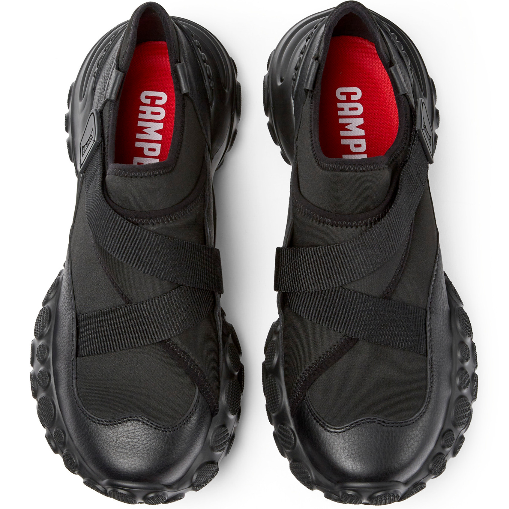 Sneakers - CAMPER Pelotas Mars - Nero - Tessile tecnico (Poliestere riciclato)