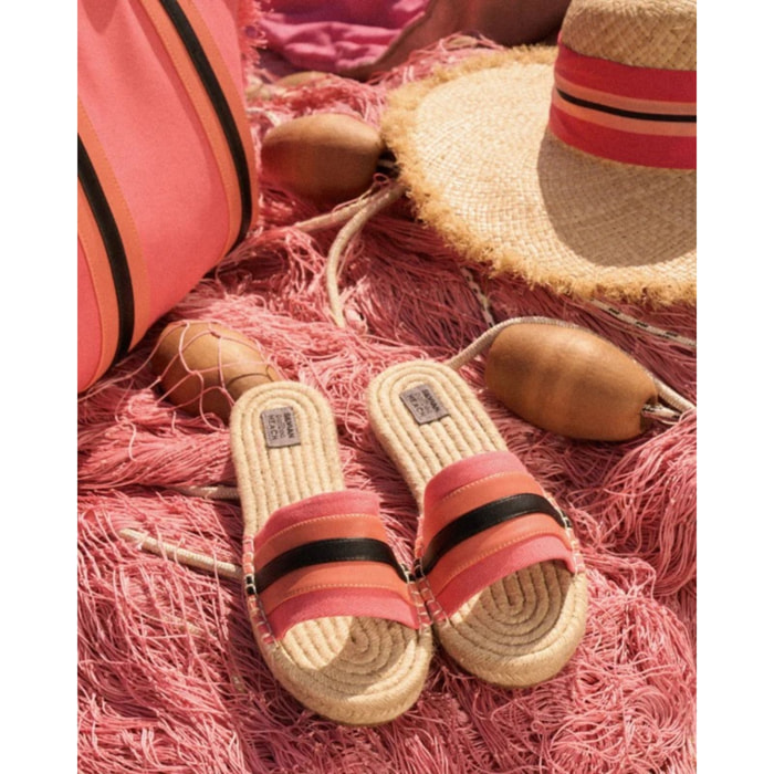 Pompea x Silvian Heach ciabatta a fascia