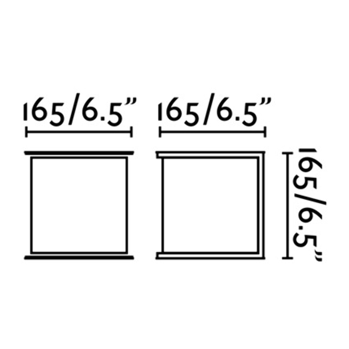 KUBICK Lampe applique gris foncé