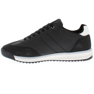 Armata di Mare Scarpe Uomo Sneakers Casual Stringate con Soletta Rimovibile in Memory Foam AMU 1D943 Black
