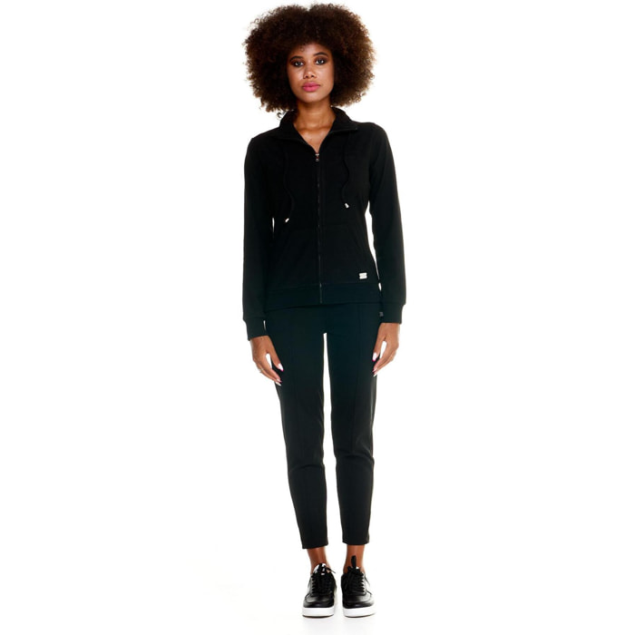 Traje de boxeo mujer Leone con cremallera completa Winter Chic