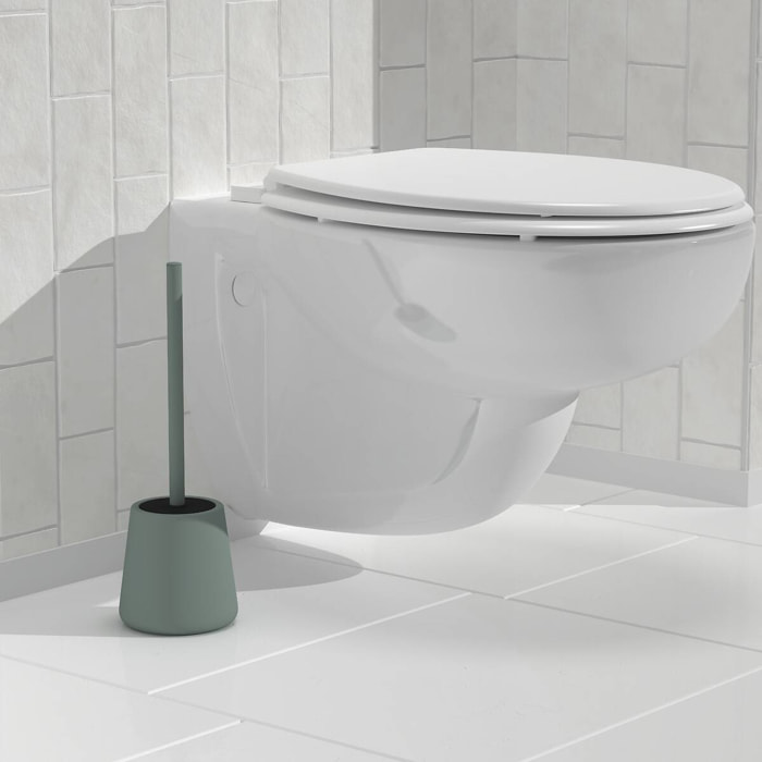 Brosse WC Colorama ronde D.11,5cm vert