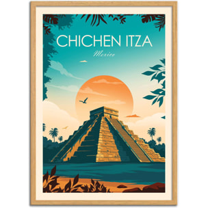 Affiche - Chichen Itza Mexico - Studio Inception