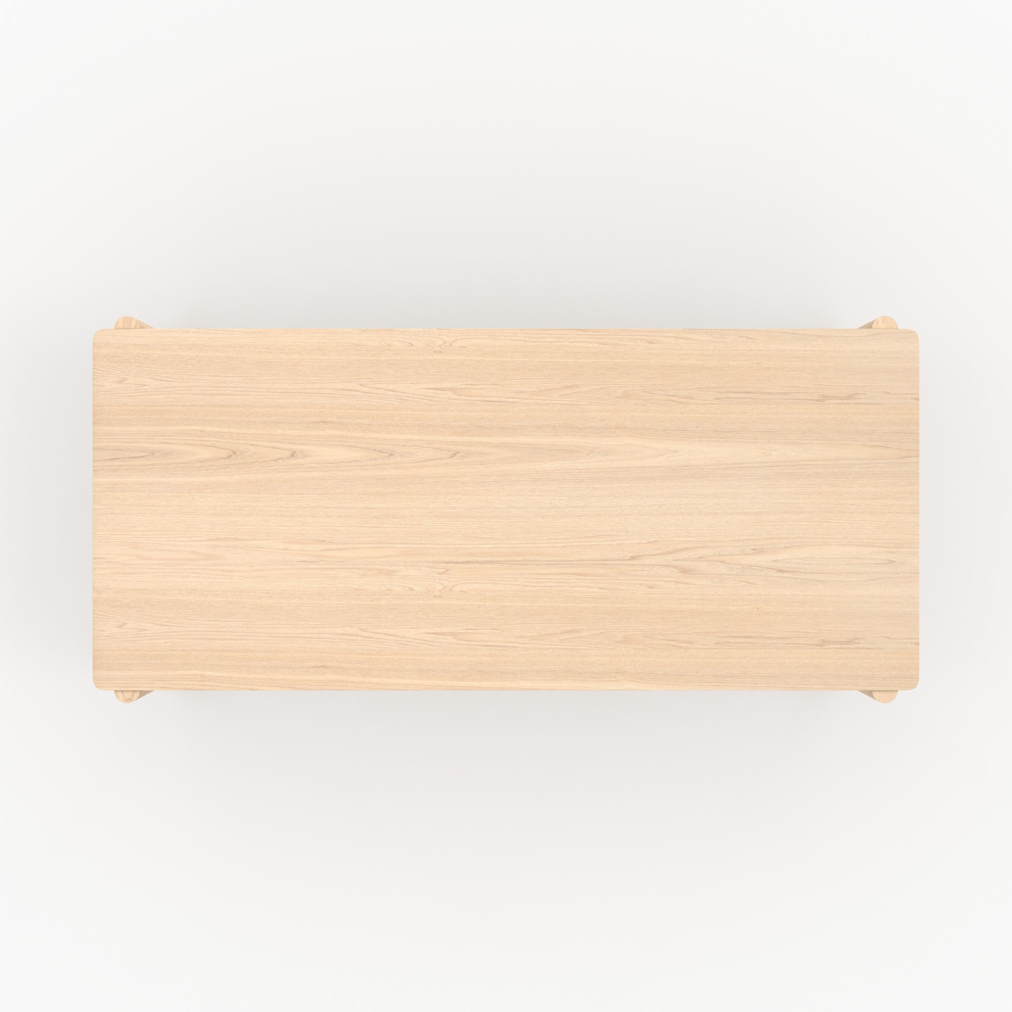 Table rectangulaire en bois de frêne 6 places - Irène