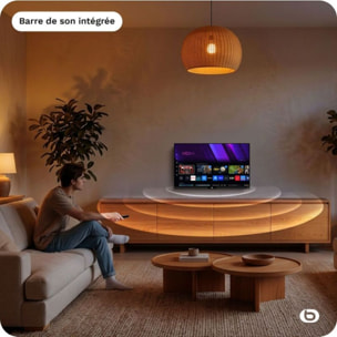 TV LED ESSENTIELB 32LED600 (2026) 32" (80 cm) - Barre de son intégrée, Smart TV