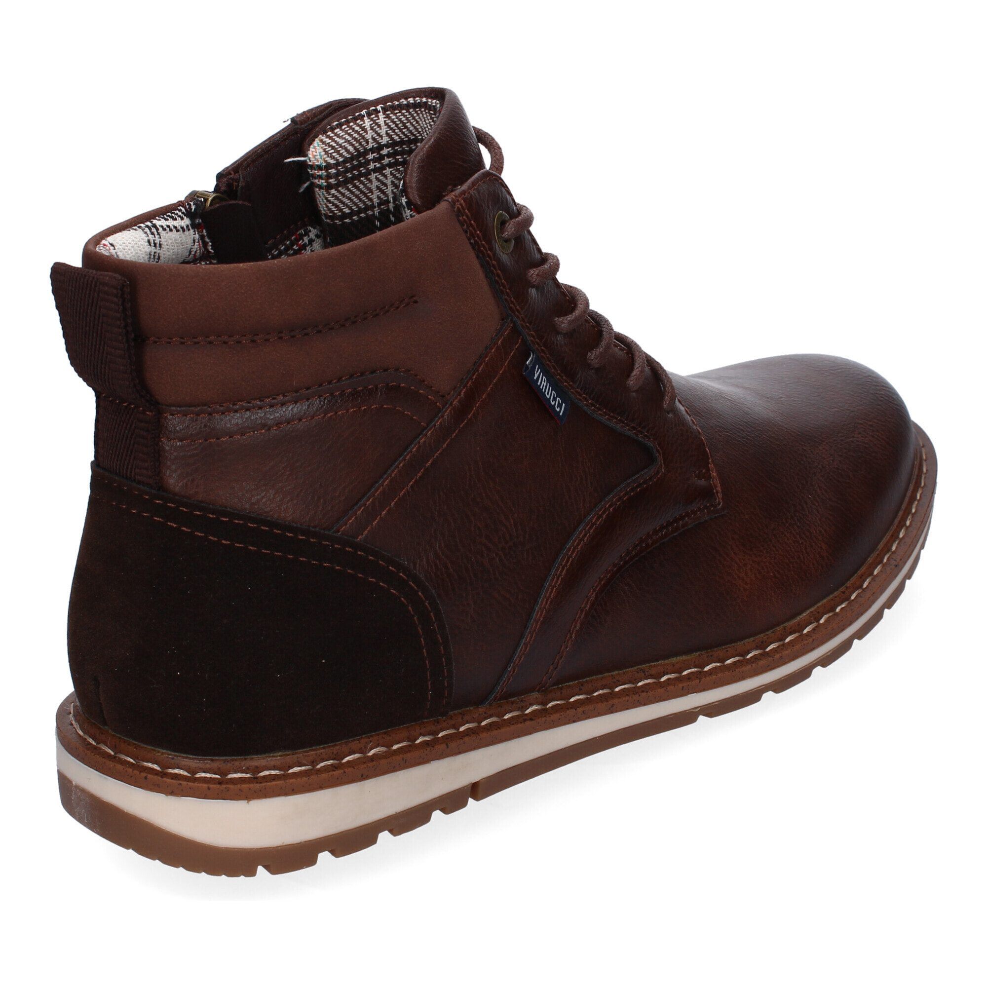 Botin Casual Plano de Hombre, Comodo, Diseño Moderno, Detalle de Costuras