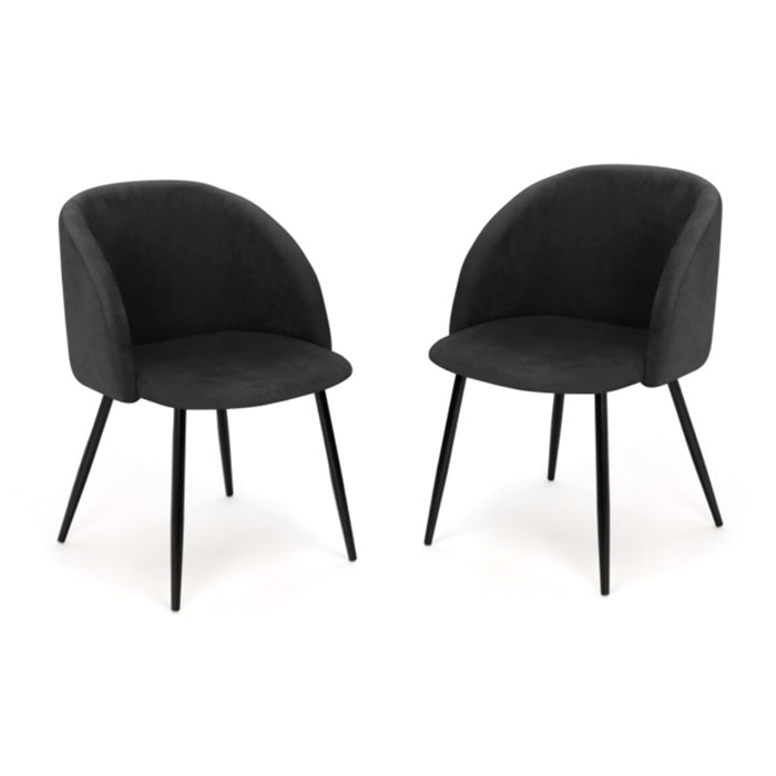 Chaises Nina - Gris