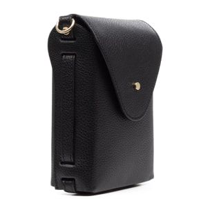 Anagni borsa a tracolla donna. Pelle autentica Dollaro.